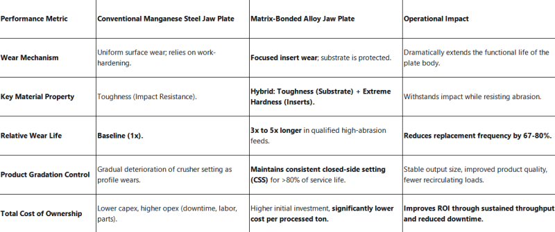 insert alloy jaw plate,jaw crusher parts,jaw plate,swing jaw plate,fixed jaw plate