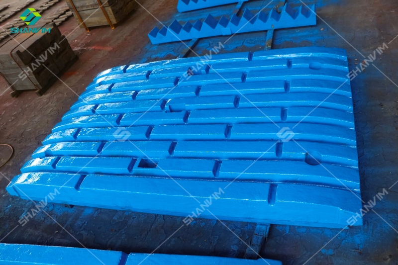 jaw crusher parts,jaw plate,swing jaw plate,movable jaw plate,swing jaw plate,jaw crusher wear parts,jaw crusher spare parts