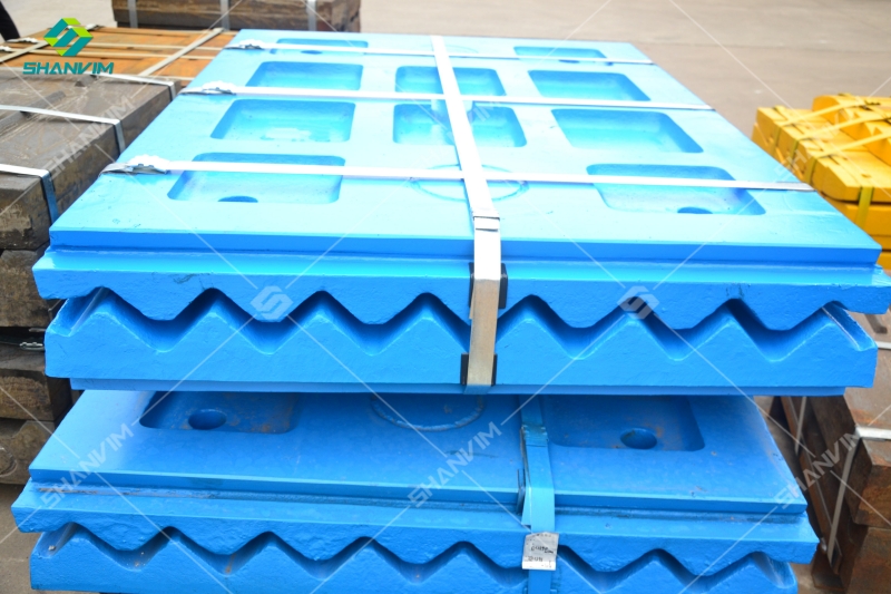 jaw plate,jaw crusher parts,swing jaw plate,fixed jaw plate